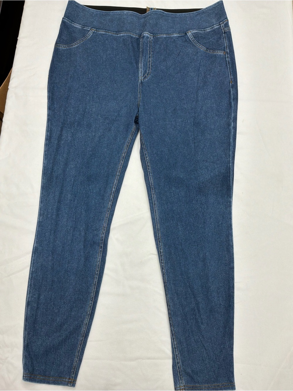 HALARA Denim-Look Blue Jeggings - Slim Stretch Fit—Does have a Call Out!!!